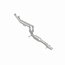 MagnaFlow 96-02 Mercedes-Benz SL600 6.0L Direct Fit Converter - Installation View