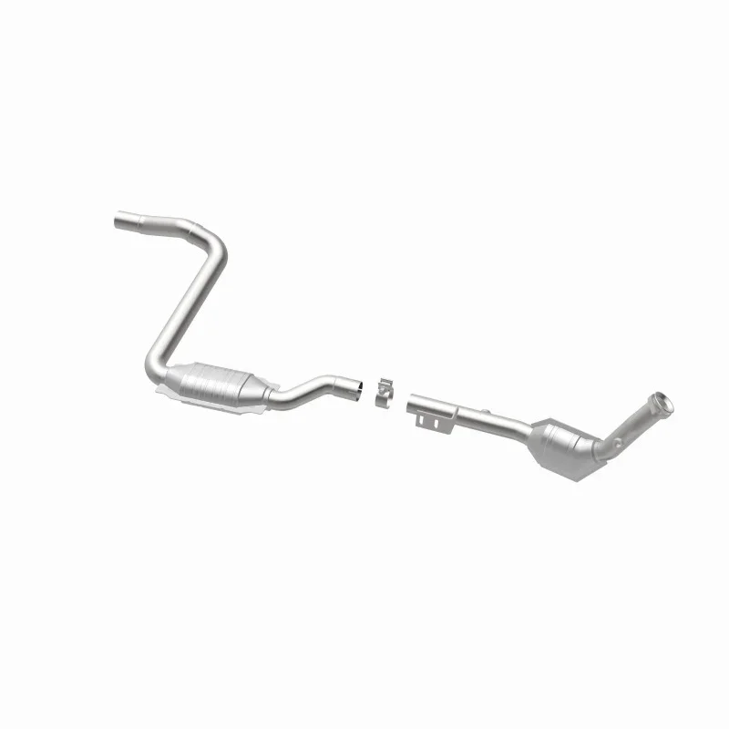 MagnaFlow Direct Fit Catalytic Converter 2003 ML350 3.7L Underbody - Side View