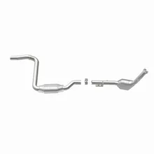 MagnaFlow Direct Fit Catalytic Converter 2003 ML350 3.7L Underbody - Back View